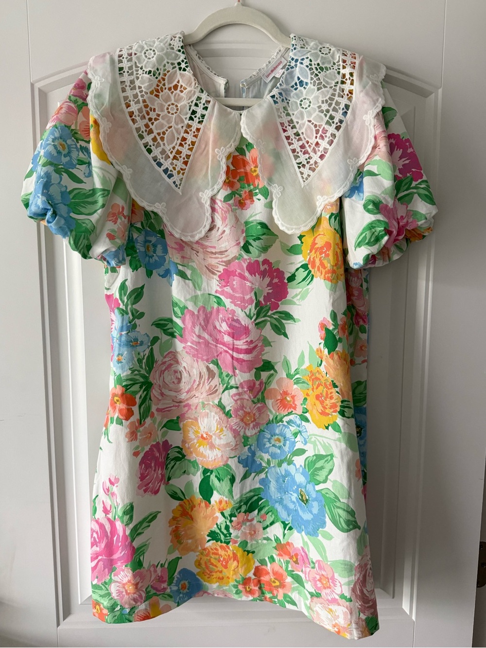 Flourish in Frills Floral Mini Dress